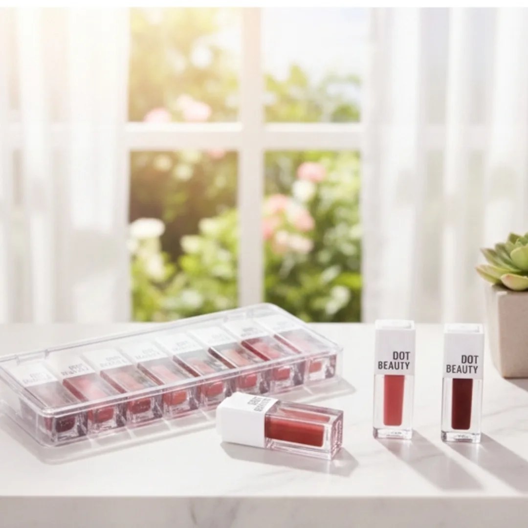 Dot Beauty Mini Liquid Lipstick-Kit Set (8pcs)