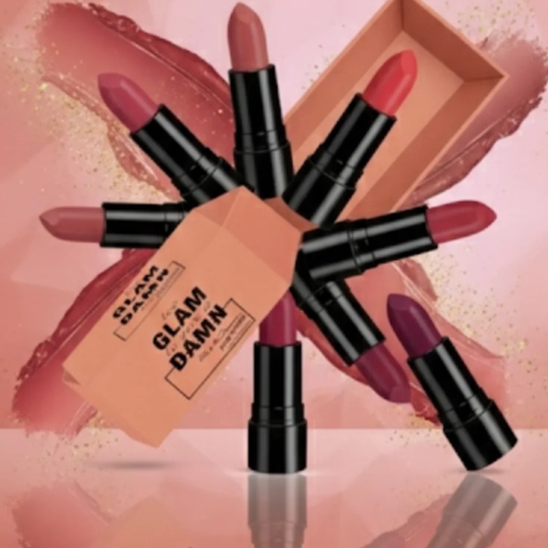 Long Lasting Hydrating Mini Lipstick-Pack of 6 (Nude Edition,6 G)