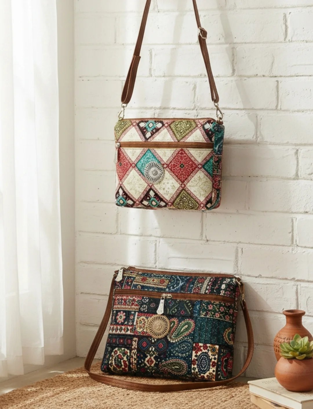 SLING BAG FOR WOMENS AND GIRLS 2PCS COMBO